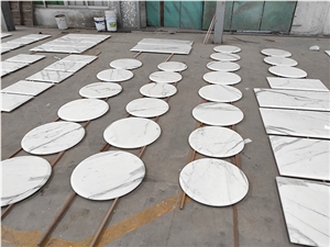 Snow White Calacatta Commercial Countertop