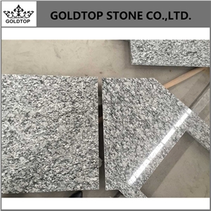 Spray Wave White Granite Countertop
