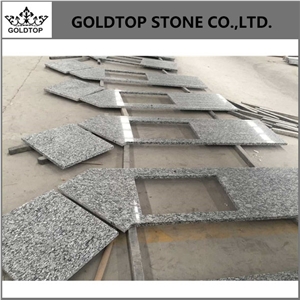 Spray Wave White Granite Countertop
