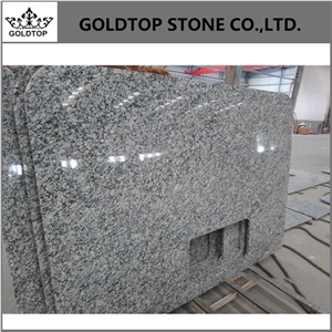 Spray Wave White Granite Countertop