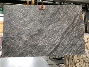 Expensive Brazil Stone Platinum Gold Granite Tabletop