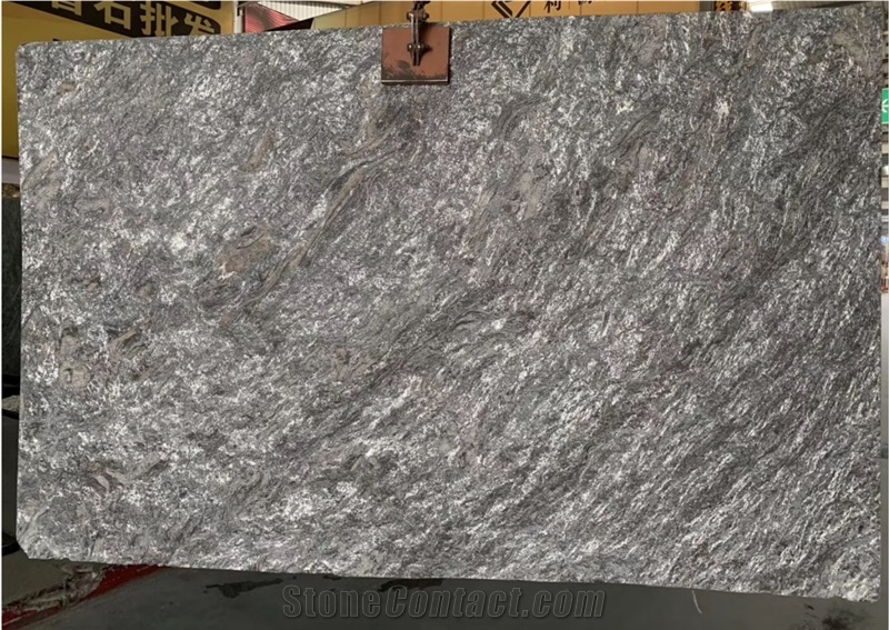 Expensive Brazil Stone Platinum Gold Granite Tabletop
