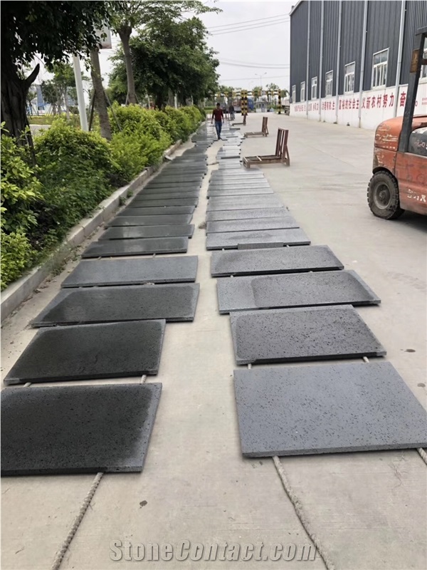 Natural Honed Blustone Flooring Tiles