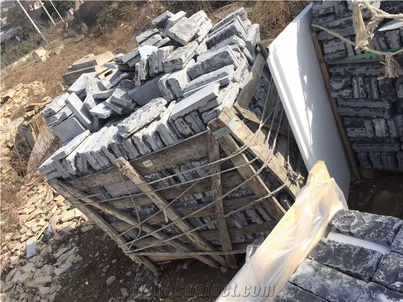 Bluestone Natural Split Corner and Tiles