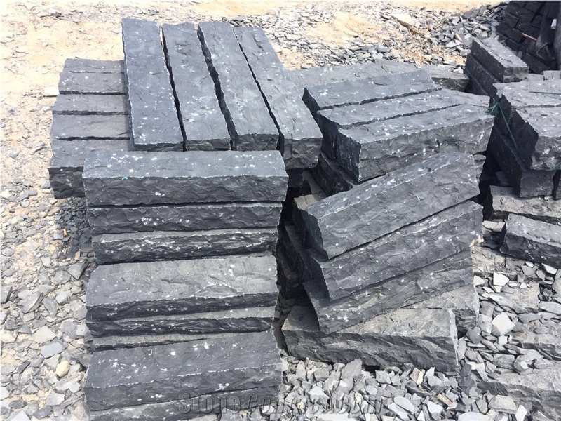 China Black Basalt Zhangpu Black Slabs&Tiles Wall