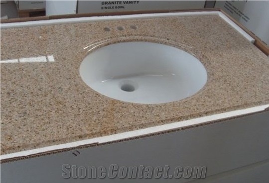 G682 Rusty Granite Polished Countertop Kitchen Top
