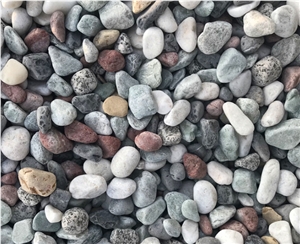 Hot Sale Colorful Polished Pebble Stone in Stock