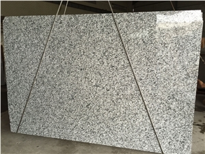 Wave White Granite, White Mist Granite Slab