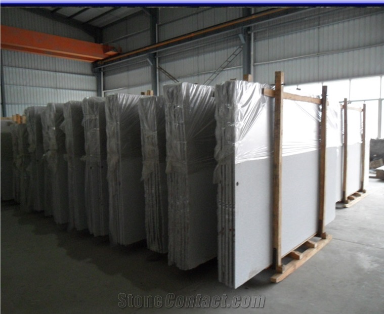 Wave White Granite, White Mist Granite Slab