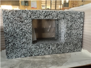 White Mist Granite Bath Tops,Prefab Vanity Tops