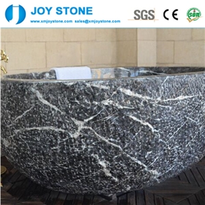Good Quality China Hang Grey Marble Bath Tub