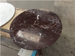 Carrara White Marble Honeycomb Table Tops