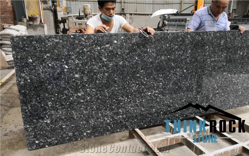 Larvik Silver Pearl Granite Polished Middle Slabs