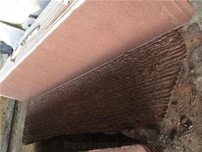 Red Shouning Porphyry Slabs