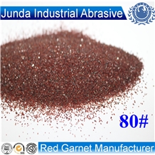 Natural Abrasive Water Jet Garnet Sand 80 Mesh