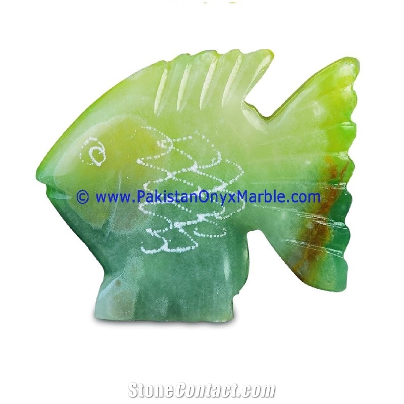 Colored Patchwork Tukri Onyx Fish