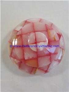 Colored Patchwork Tukri Onyx Jars Trinket