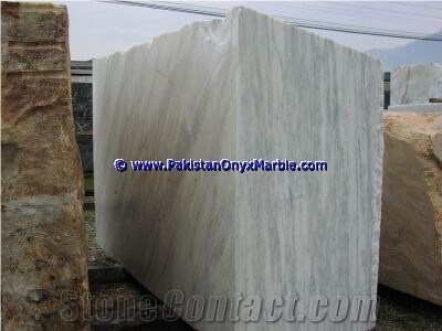 Fine Quality Natural Marble Blocks Ziarat Gray