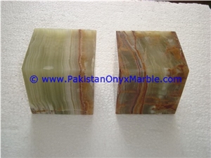 Green Onyx Cube