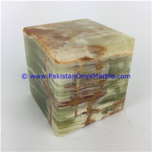 Green Onyx Cube