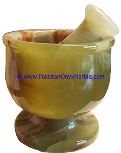 Green Onyx Mortar & Pestles