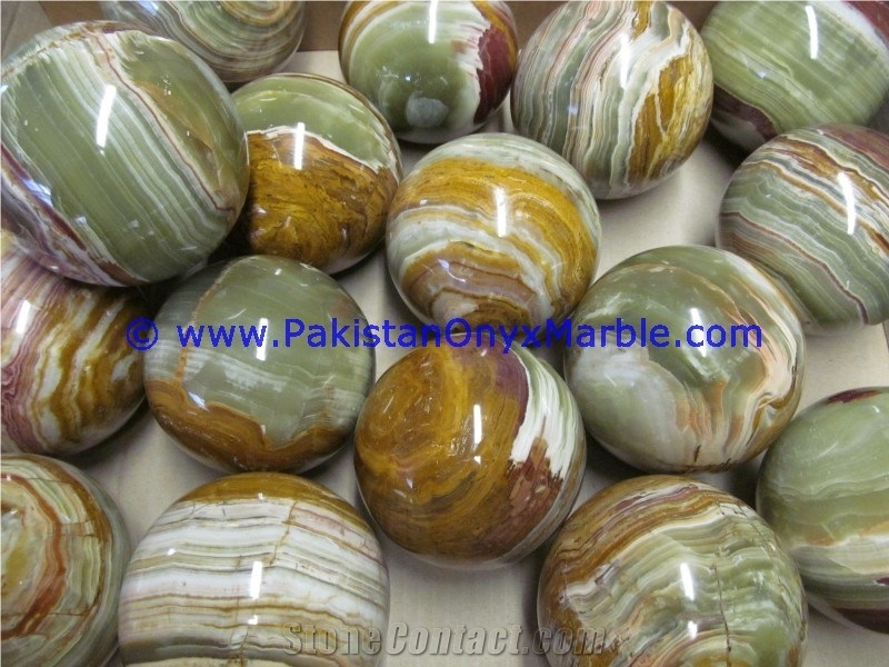Green Onyx Sphere Round Ball Room Home Decor