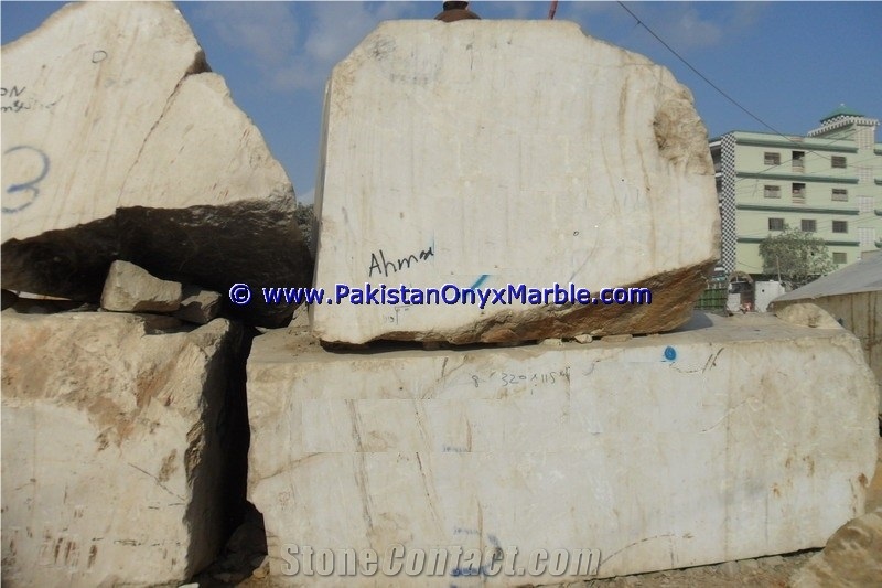 High Quality Marble Blocks Afghan White Marble