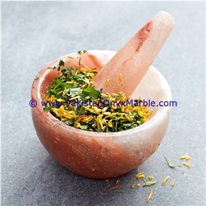 Himalayan Salt Mortar and Pestle for Kitchen Uses