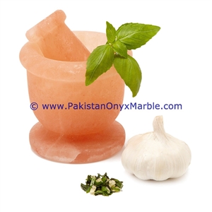Himalayan Salt Mortar and Pestle for Kitchen Uses