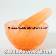 Himalayan Salt Mortar and Pestle for Kitchen Uses