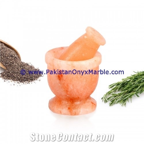 Himalayan Salt Mortar and Pestle for Kitchen Uses