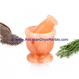Himalayan Salt Mortar and Pestle for Kitchen Uses