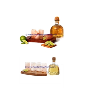 Himalayan Salt Shot Glasses Cups Handcrafted