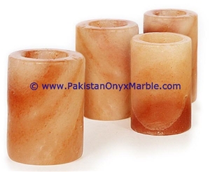 Himalayan Salt Shot Glasses Cups Handcrafted