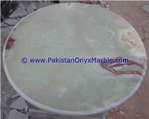 Light Green Onyx Marble Beautiful Counter