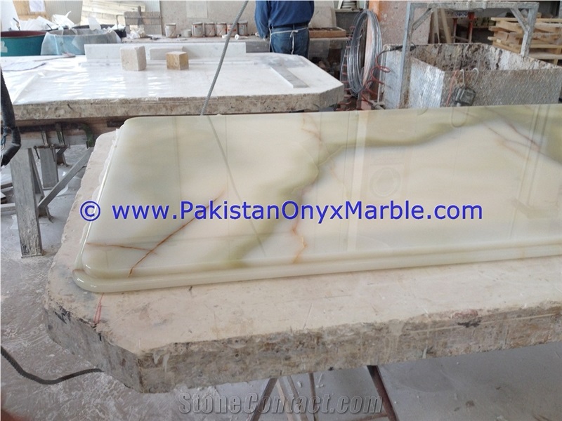 Low Price Afghan Green Onyx Countertops