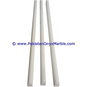 Marble Molding Pencil Liner Ziarat Carrara White