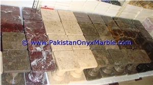Marble Pedestals Stand Display Oceanic Gemstone