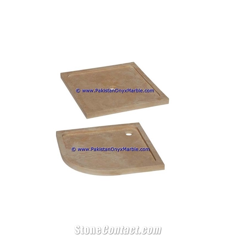 Marble Shower Tray Bathroom Decor Beige