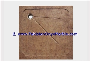 Marble Shower Tray Bathroom Decor Beige