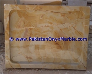 Marble Shower Tray Teakwood Burmateak