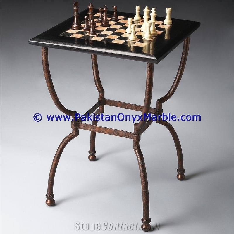 Marble Tables Modern Chess Table Chess Figures