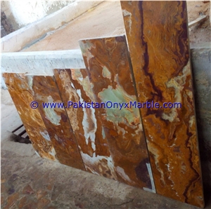 Multi Brown Onyx 2cm Onyx Countertops