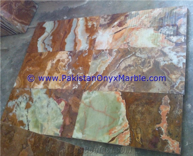 Multi Brown Onyx 2cm Onyx Countertops