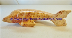 Multi Brown Onyx Dolphins Fish