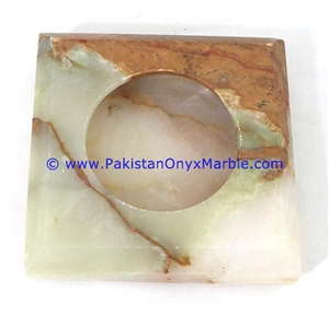 Multi Brown Onyx Handcarved Cigar Ashtrays