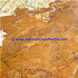 Multi Brown Onyx Slabs Tiles, Pakistan Brown
