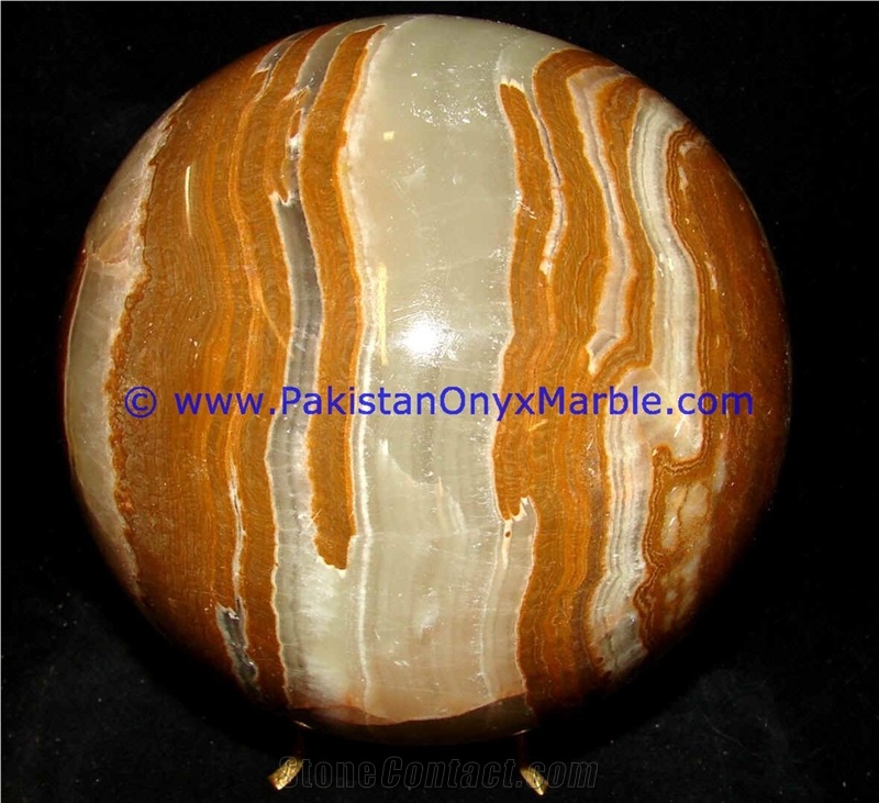 Multi Brown Onyx Sphere Round Ball Room Home Decor