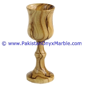 Multi Brown Onyx Wine Sherry Glasses
