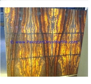 Multi Green Cross Cut Onyx Tiles